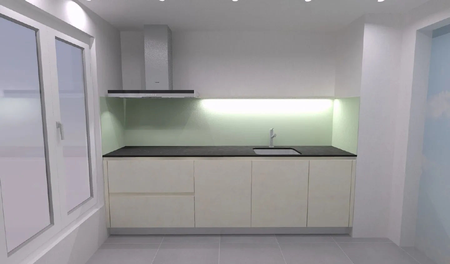 Freshly renovated 3.5-room apartment with balcony, fireplace, and Zihl view - ideal for couples or singles! - Photo 4 of 6