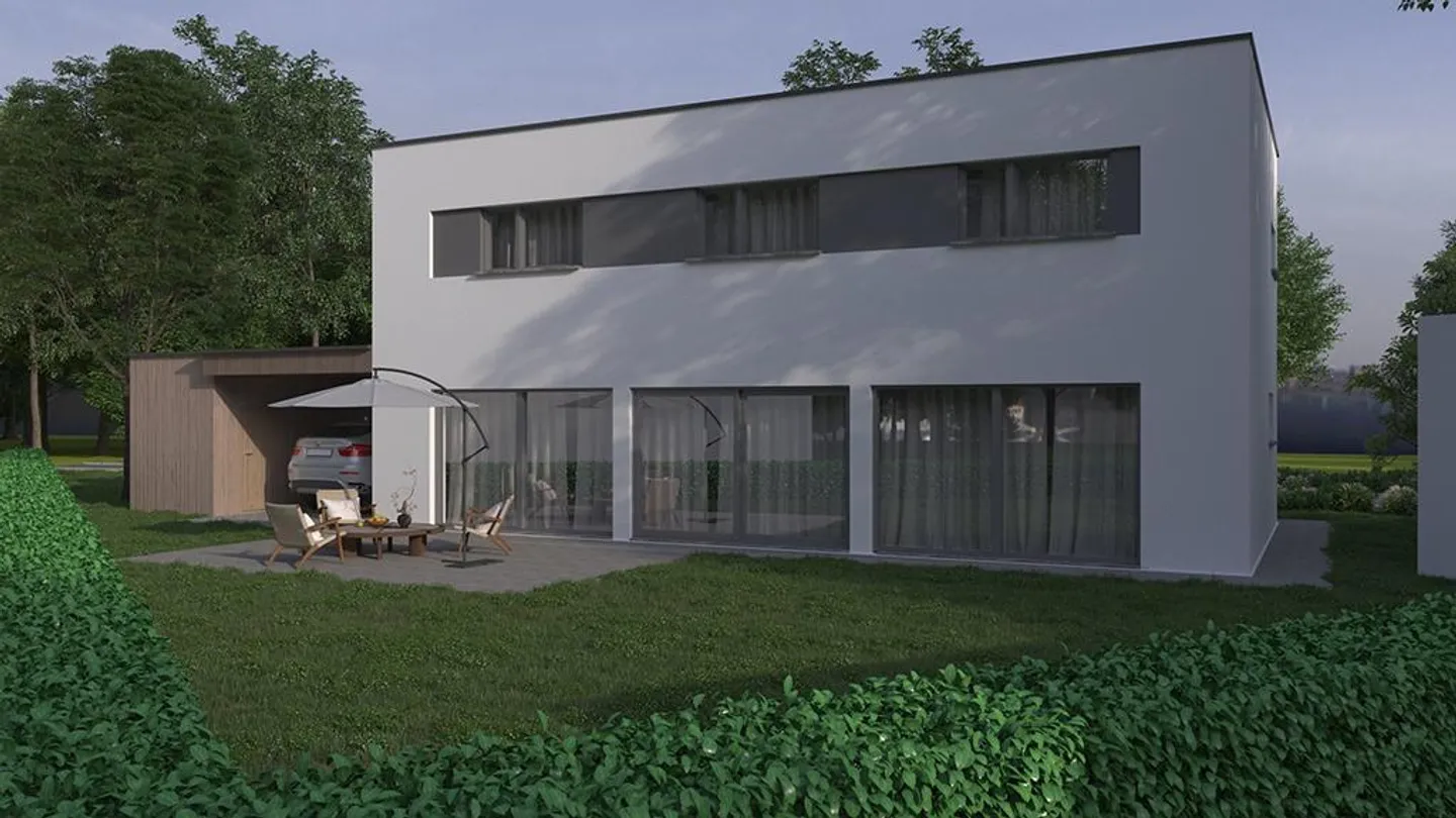 Contemporary individual house to be built? Permit in force - Photo 1 of 8