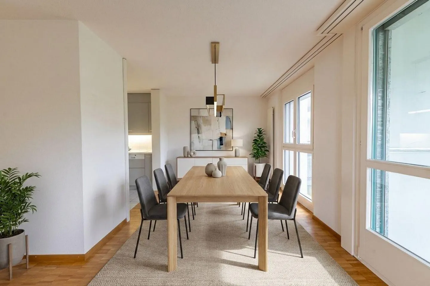 Geräumige Wohnung im Grünen - Foto 6 von 13