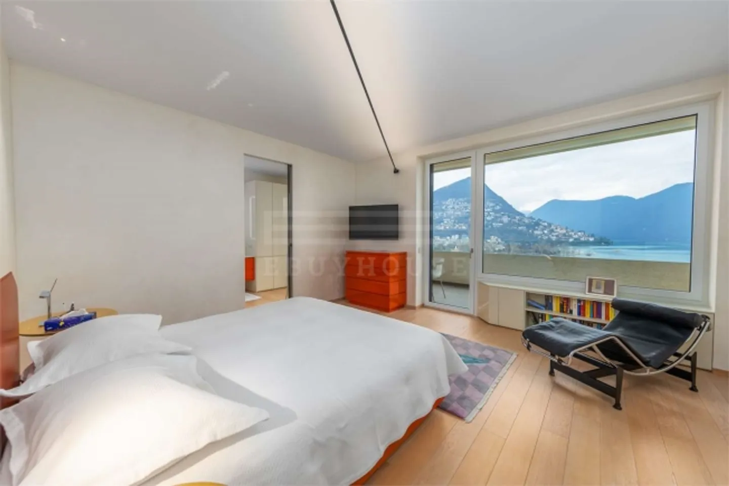 Maisonette a Lugano con alta vista sul lago - Foto 7 di 11