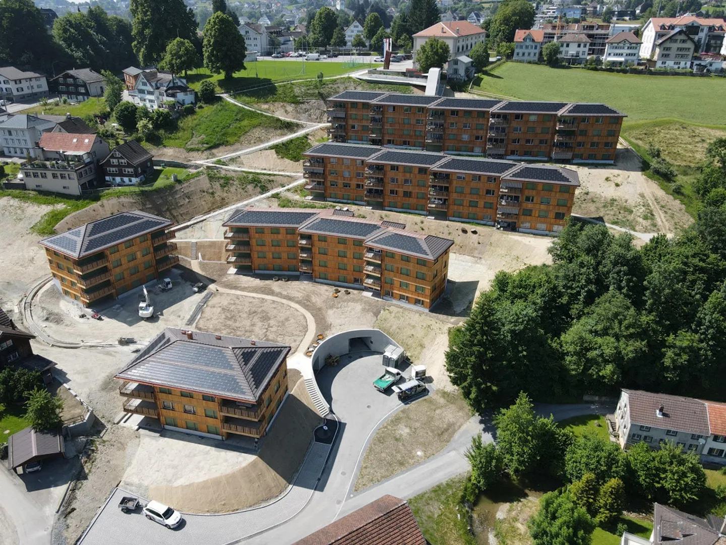 New 3.5-room garden apartment with a wide view - Photo 11 of 11