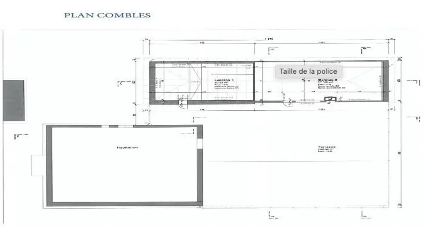 Immeuble mixte avec potentiel de développement - Photo 2 sur 13
