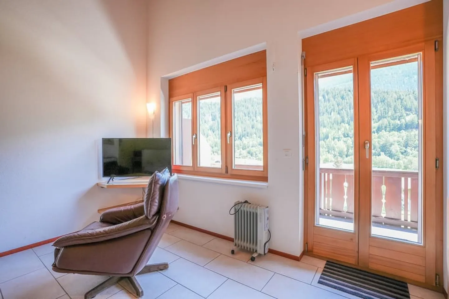 Gemütliches Studio-Apartment in Fiesch mit Bergblick - Foto 5 von 12