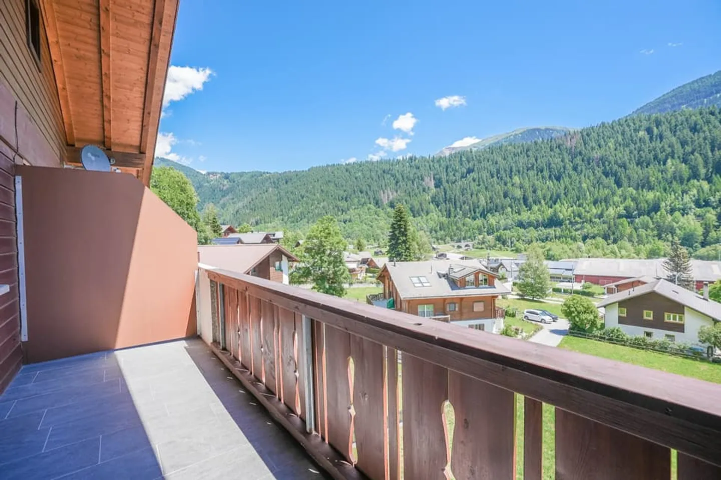 Gemütliches Studio-Apartment in Fiesch mit Bergblick - Foto 8 von 12