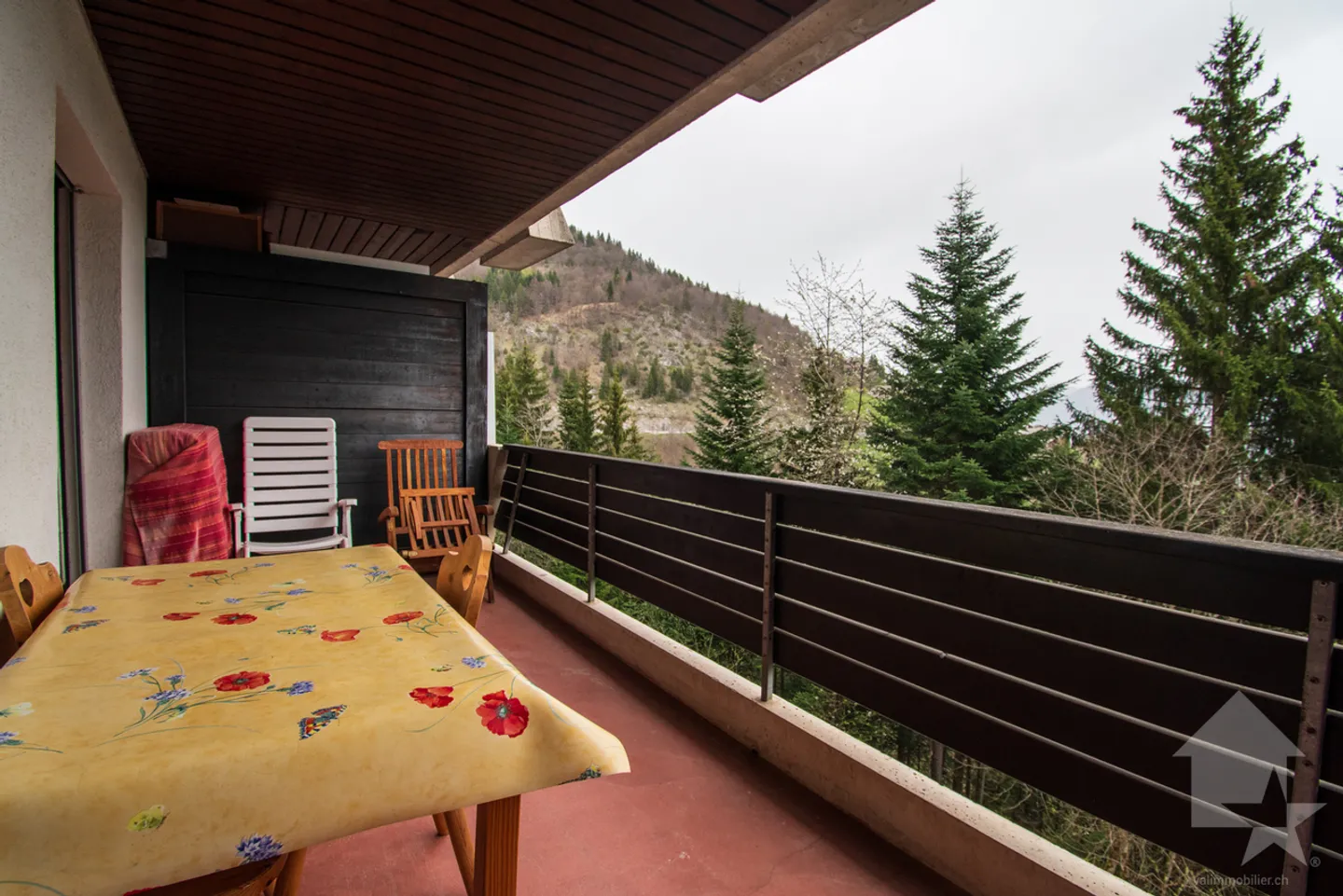 Torgon, 2 locali con vista sulla pianura nella residenza Le Cleuset - Foto 8 di 11