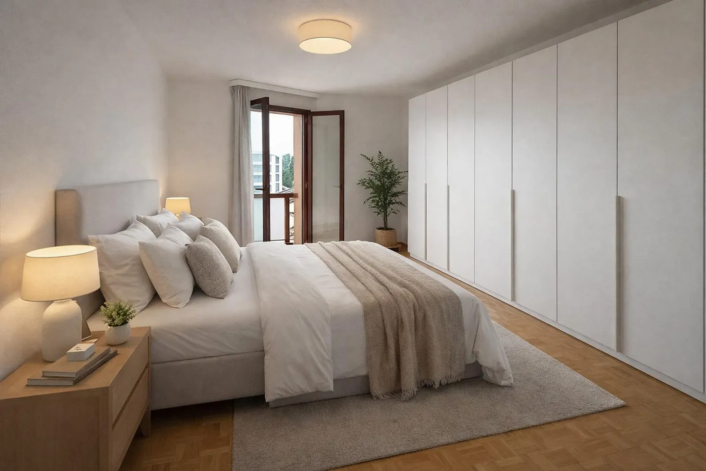 Magnifico appartamento all'ultimo piano con stupenda vista lago! - Foto 3 di 10