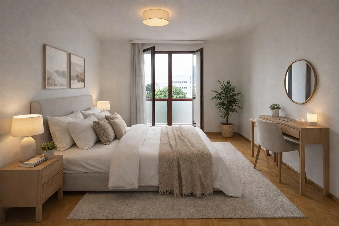 Magnifico appartamento all'ultimo piano con stupenda vista lago! - Foto 7 di 10