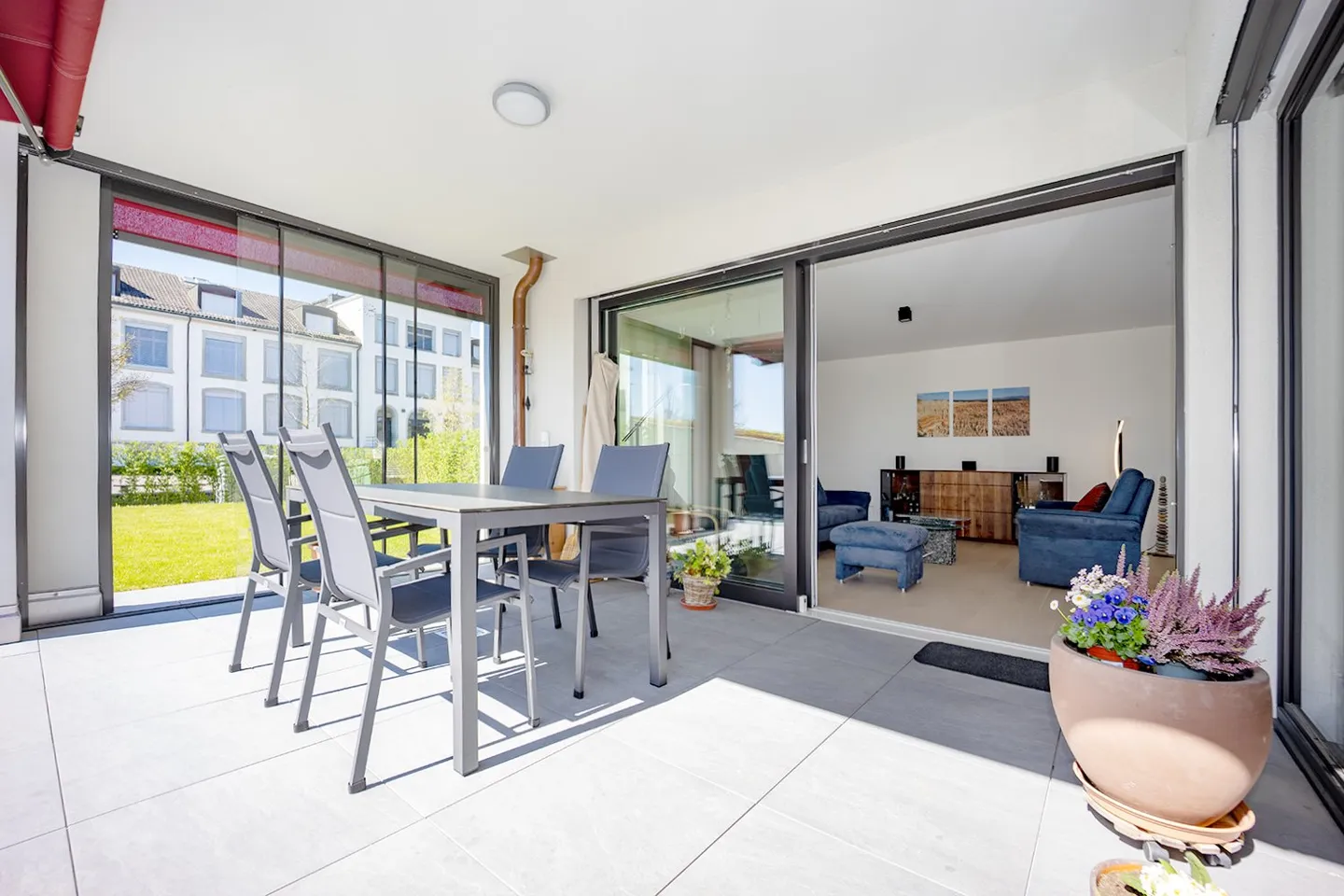 Appartement de jardin exclusif de 4,5 pièces en excellent état - Photo 9 sur 14