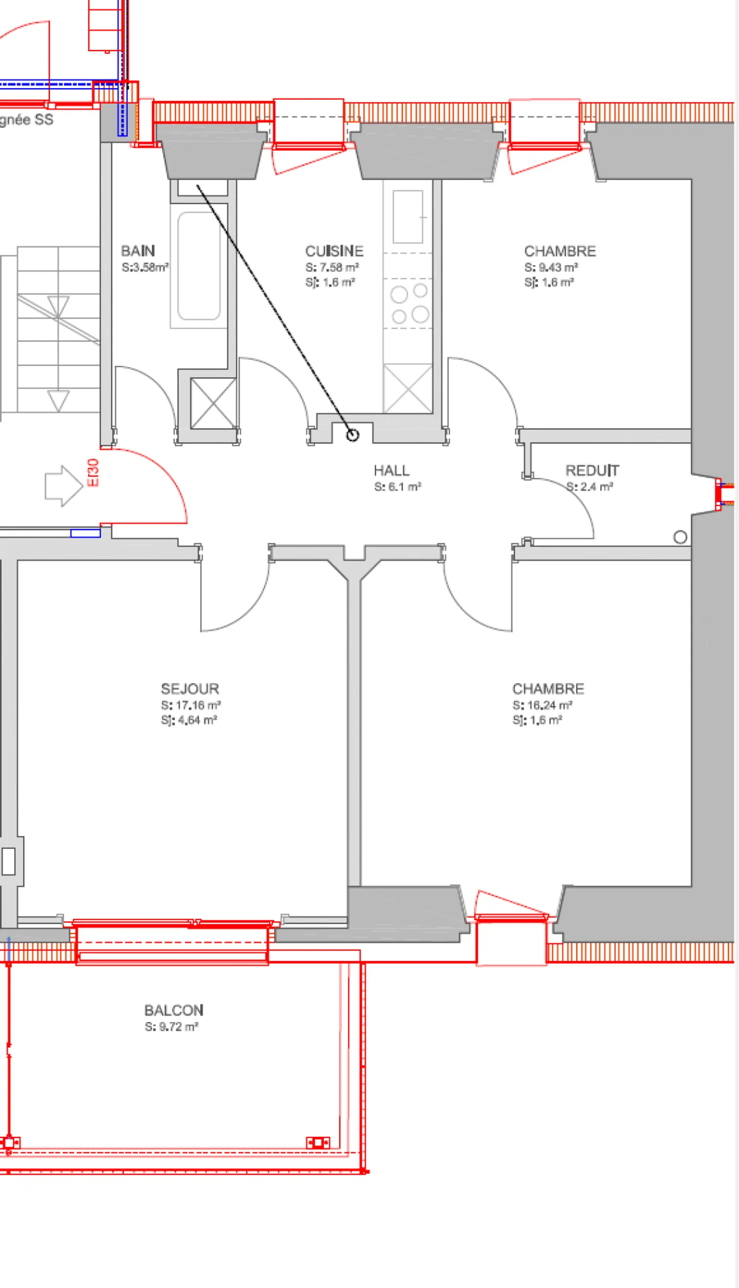 Appartamento ristrutturato con 3 stanze - Foto 9 di 9