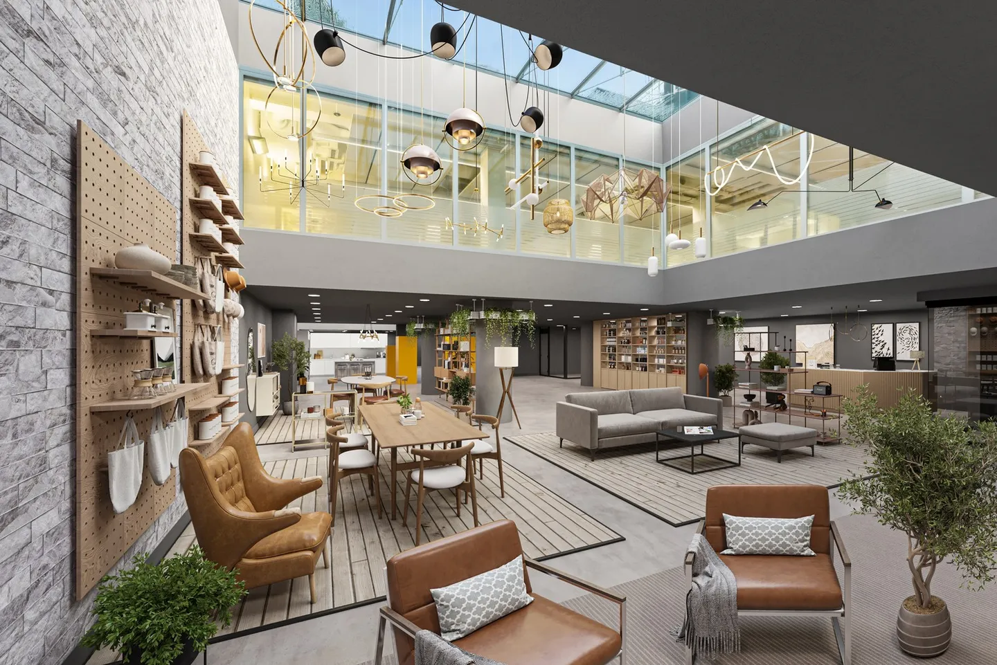 Espace polyvalent avec un excellent standard de 1'194 m², divisible à partir de 600 m² au rez-de-chaussée - Photo 1 sur 5