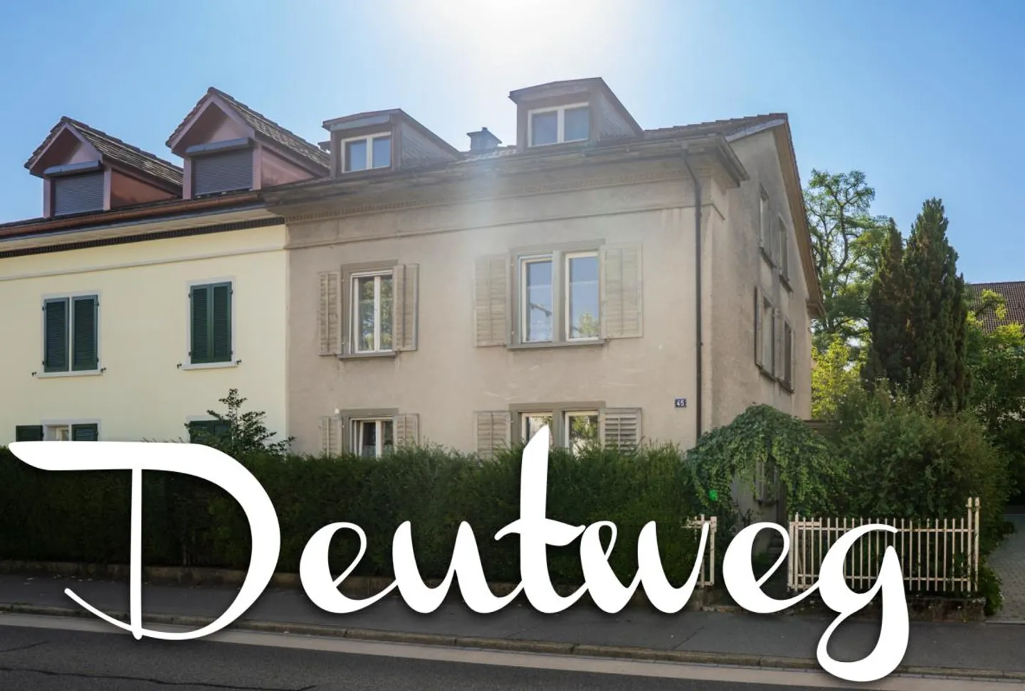 Charmantes 6.5-Zimmer-DEFH mit viel Potenzial im beliebten Quartier Deutweg - Photo 1 sur 23