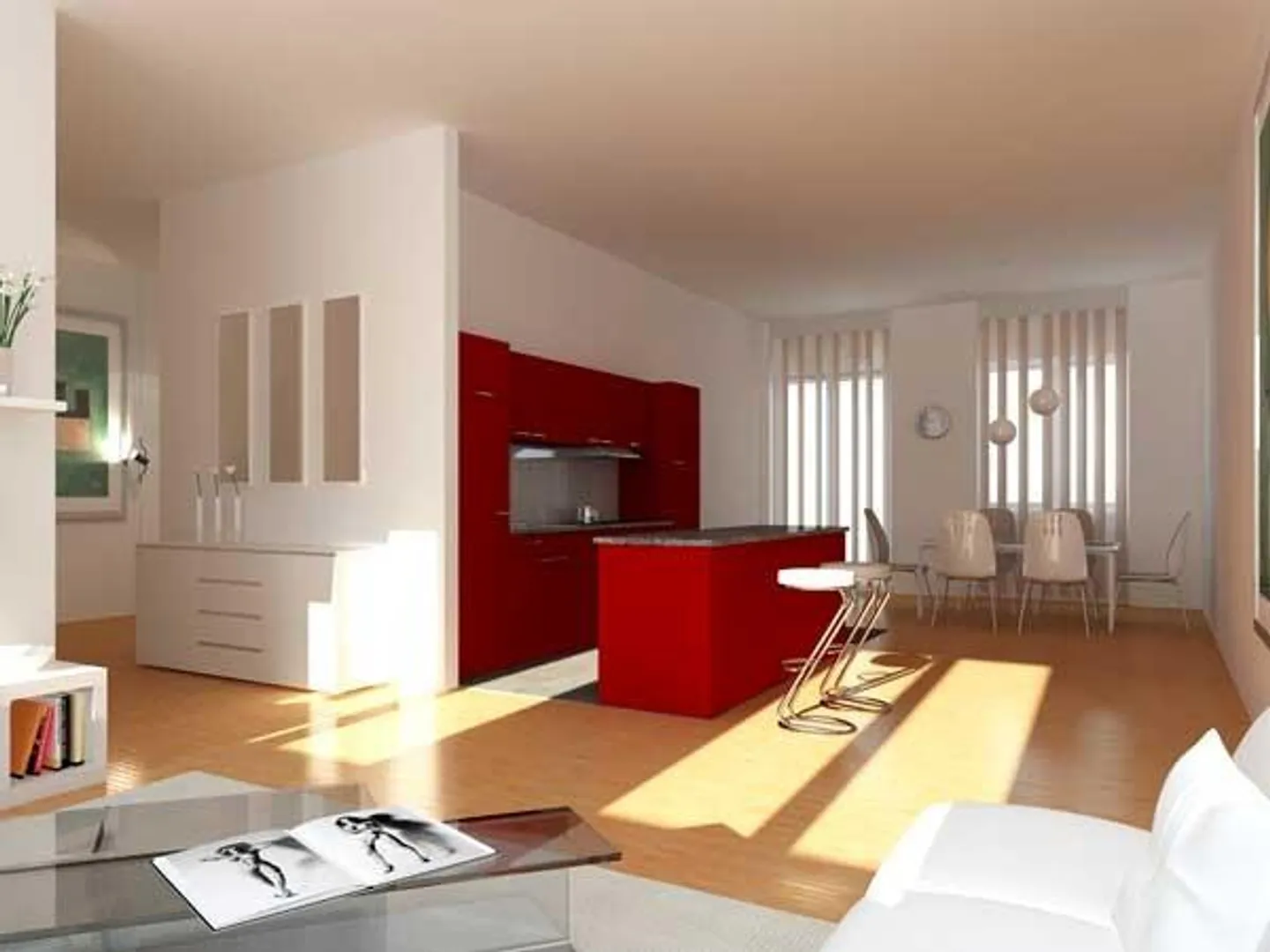 Modernes Apartment nahe SBB Bahnhof - Foto 2 von 4