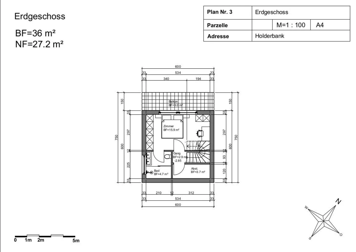 Newly built 3.5 room house for sale in Holderbank SO - Photo 14 of 17