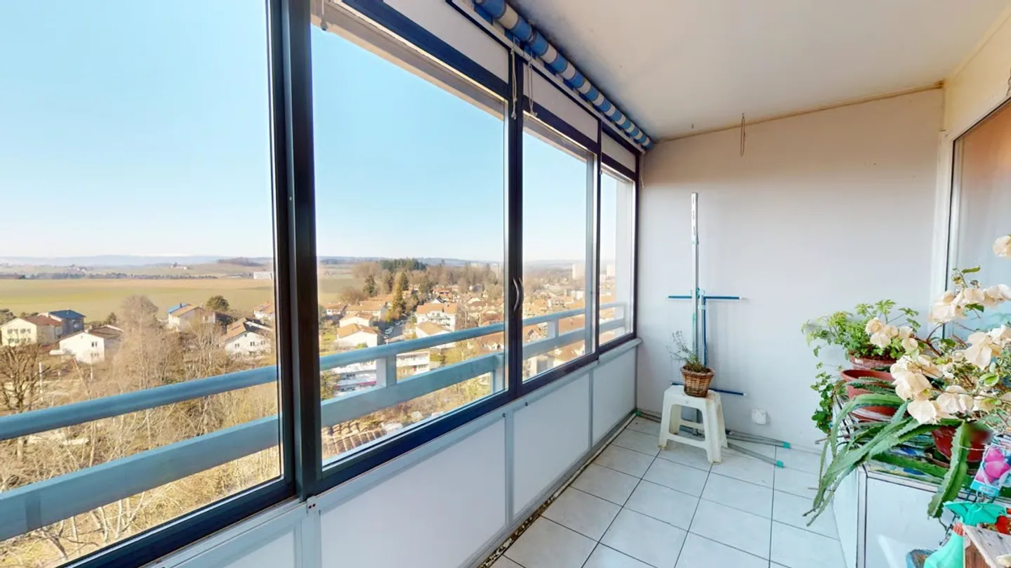 Sehr sonnige Wohnung mit Aussicht - Foto 2 di 13