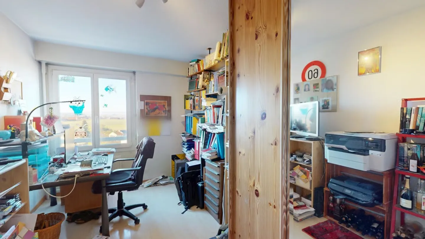 Sehr sonnige Wohnung mit Aussicht - Foto 8 di 13