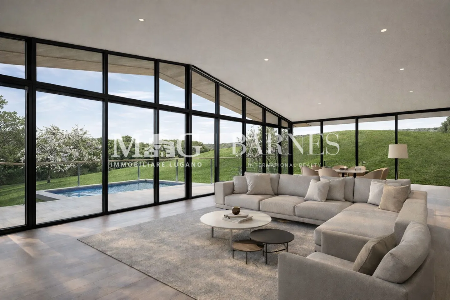 Lugano, Origlio - Building plot with approved project for villa - Photo 3 of 7