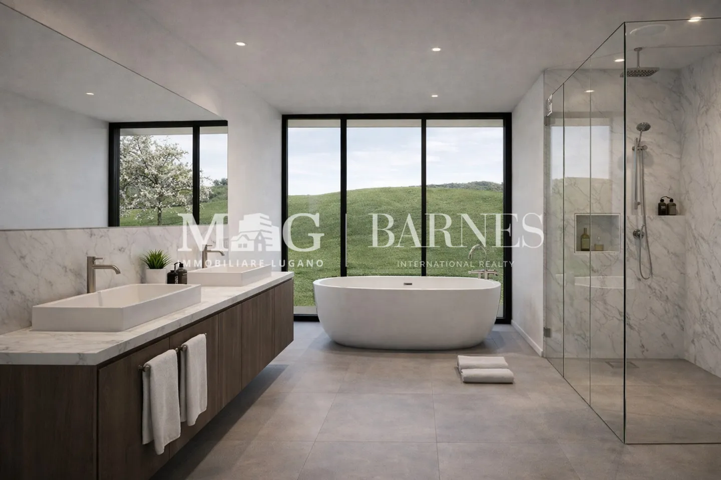 Lugano, Origlio - Building plot with approved project for villa - Photo 7 of 7