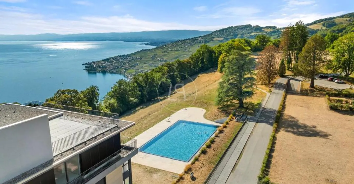 Elegante appartamento di 4,5 locali con vista panoramica sul lago di Ginevra a Puidoux - Foto 12 di 12