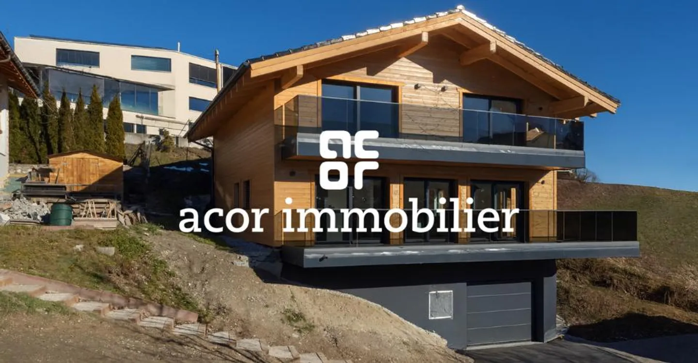 Aussergewöhnliches Chalet in Lens - Foto 1 von 7