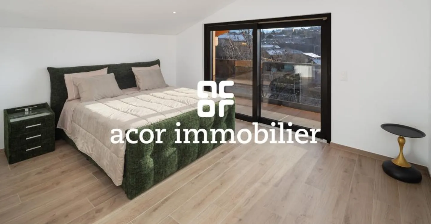 Aussergewöhnliches Chalet in Lens - Foto 5 von 7