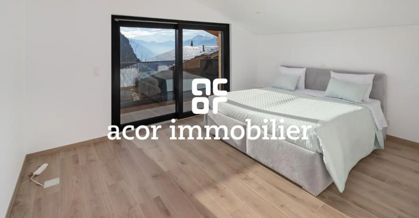 Aussergewöhnliches Chalet in Lens - Foto 7 von 7
