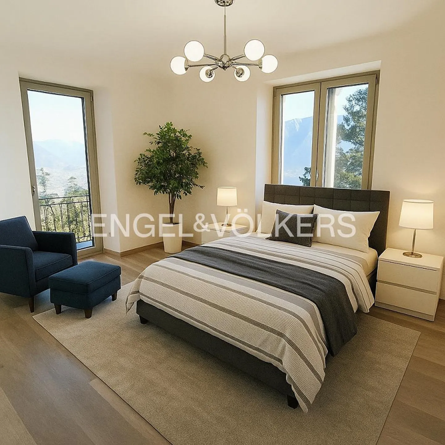 Villa Époque dans le parc avec vue sur le lac (79) - Photo 7 sur 16