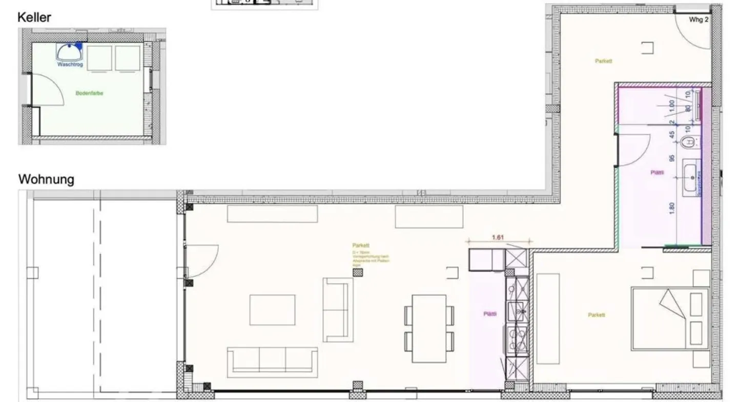 Appartement 2.5 pièces à louer à Küblis - Photo 9 sur 9