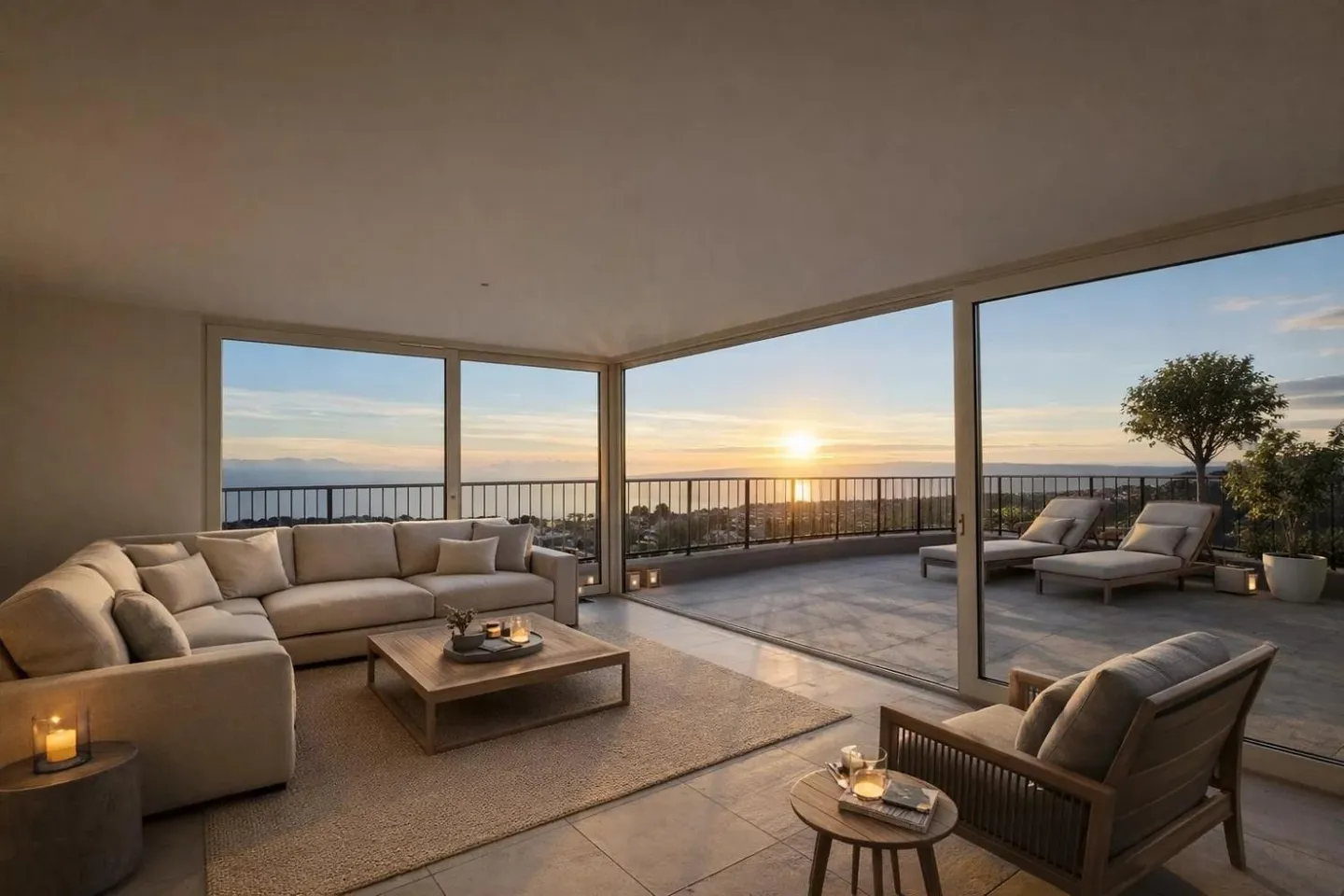 Villa contemporaine avec vue sur le lac - Photo 1 sur 10