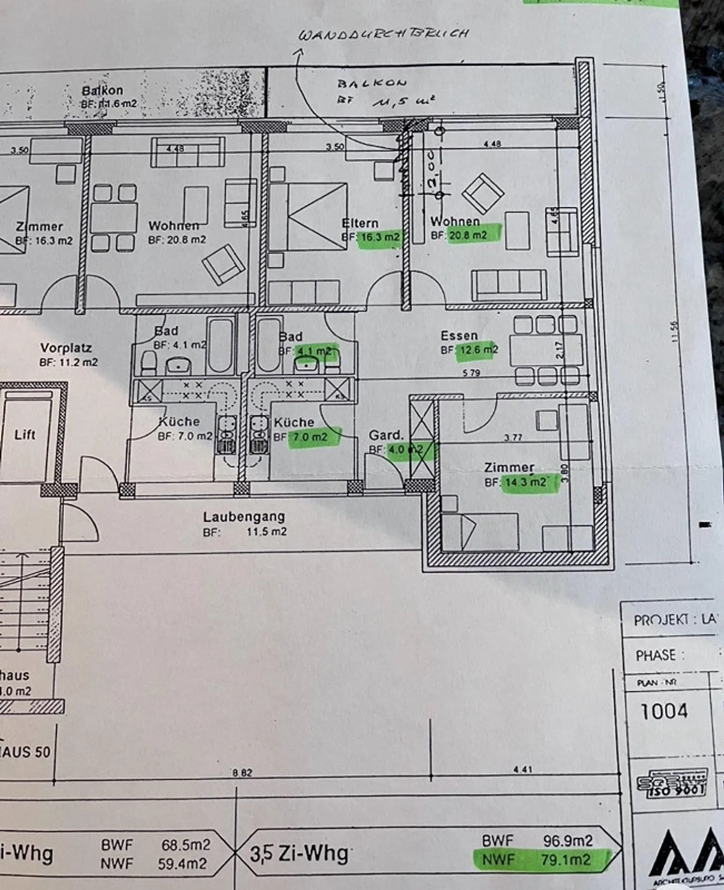 A partire dal 1° maggio appartamento di 3,5 stanze a Zollikerberg - Foto 13 di 16