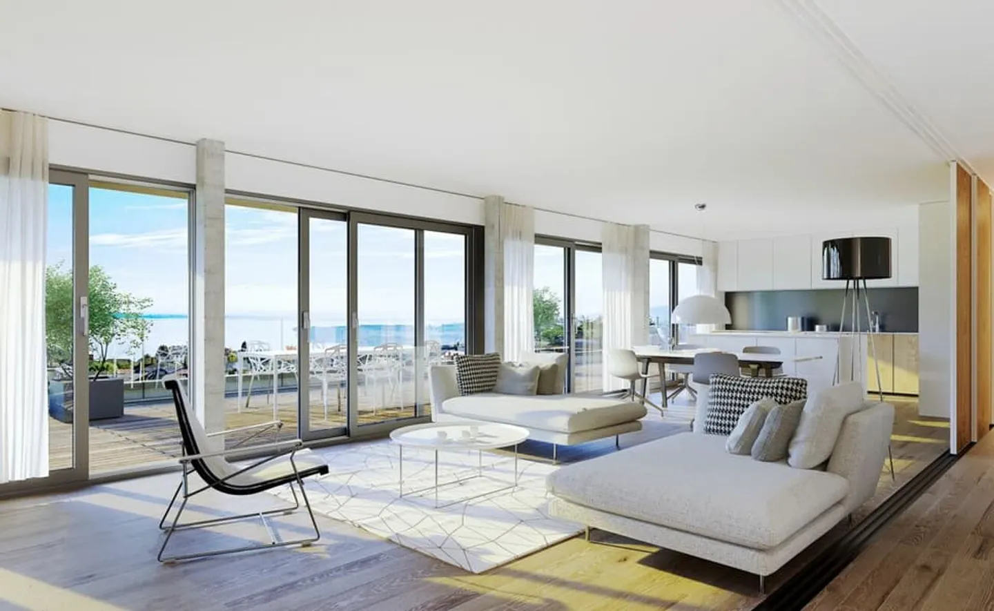 Penthouse with 250 m² terrace - Dominating the horizon - Photo 2 of 7