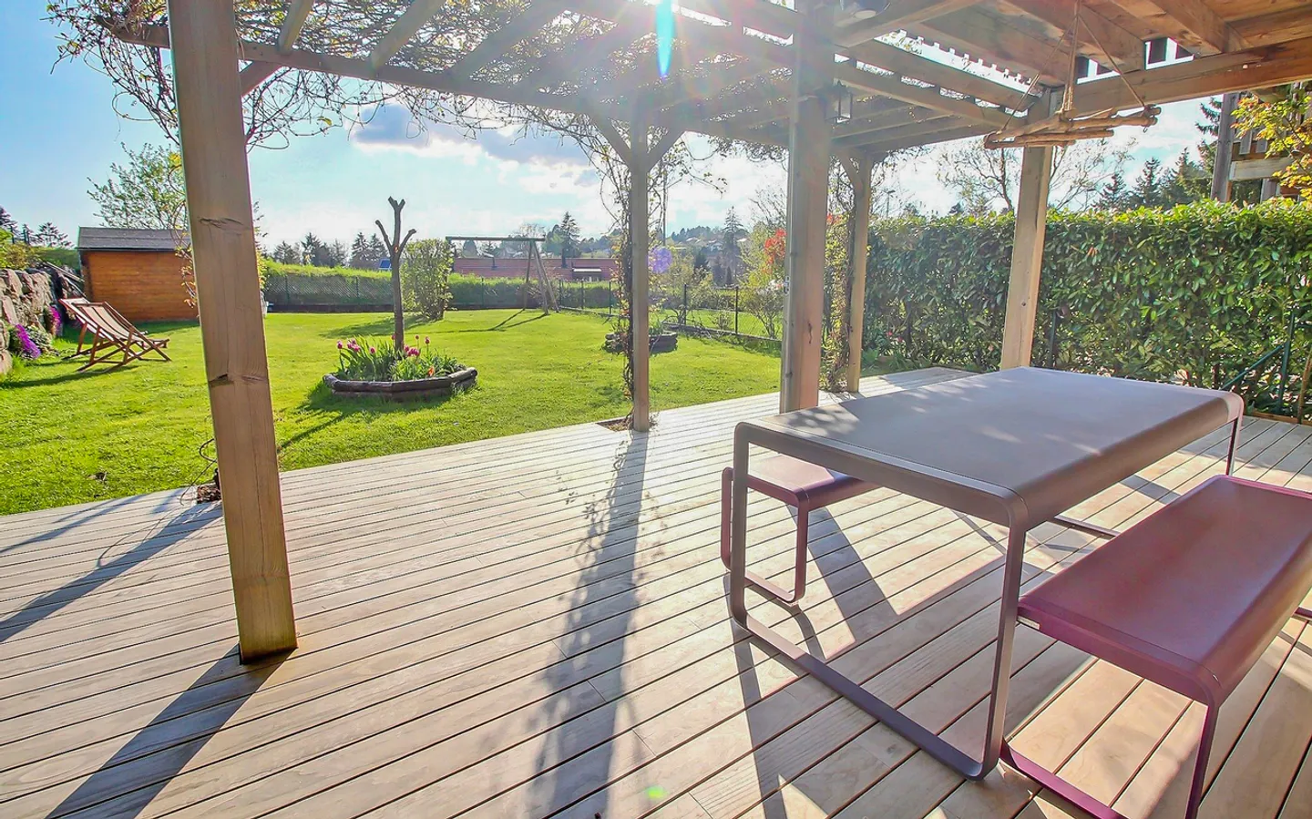 Rare! 4.5-room apartment (+1) on the garden level - Photo 1 of 14