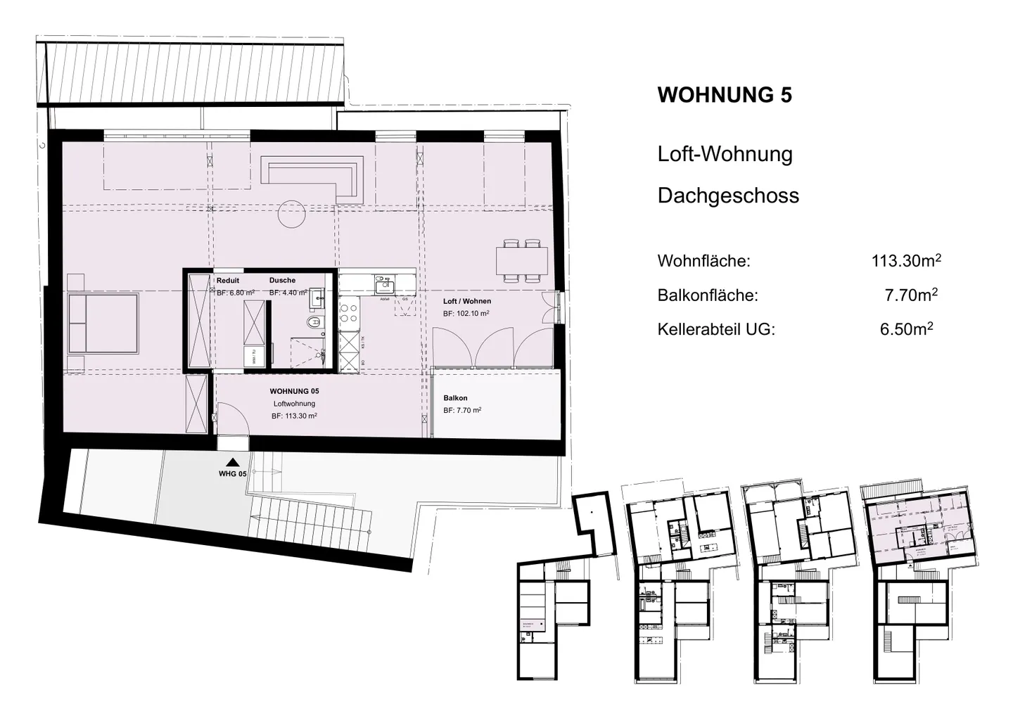Charmante moderne Wohnung - Foto 2 von 2