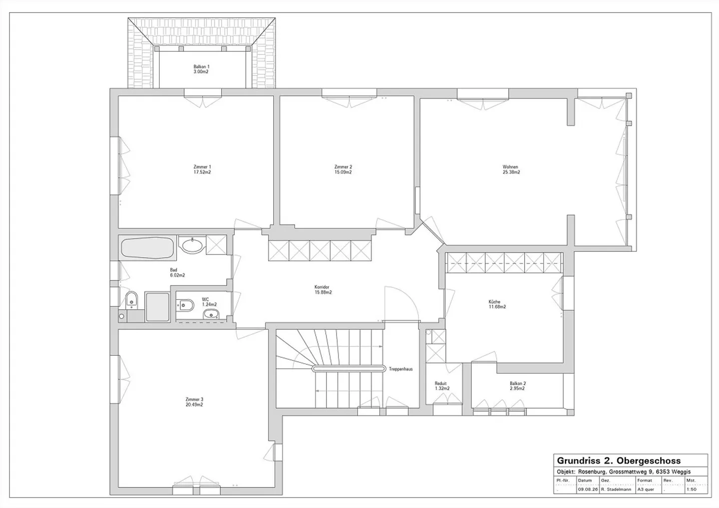 4.5-Zimmer-Liebhaberwohnung (115 m2) mit See- und Bergpanorama - Photo 8 of 8