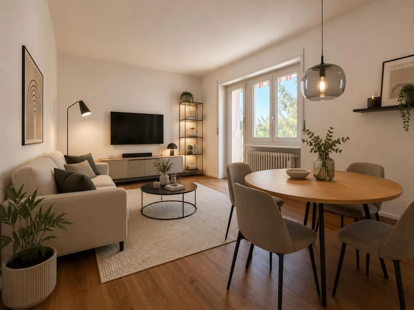 MASSAGNO - LOOKING FOR A 3.5 ROOMS RENOVATED AND TURNKEY? - Photo 2 of 16