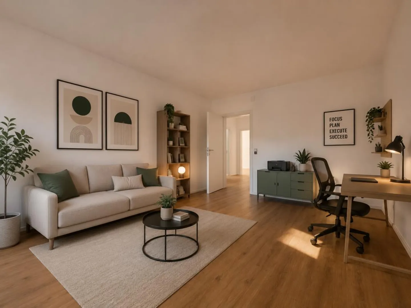 MASSAGNO - LOOKING FOR A 3.5 ROOMS RENOVATED AND TURNKEY? - Photo 1 of 16