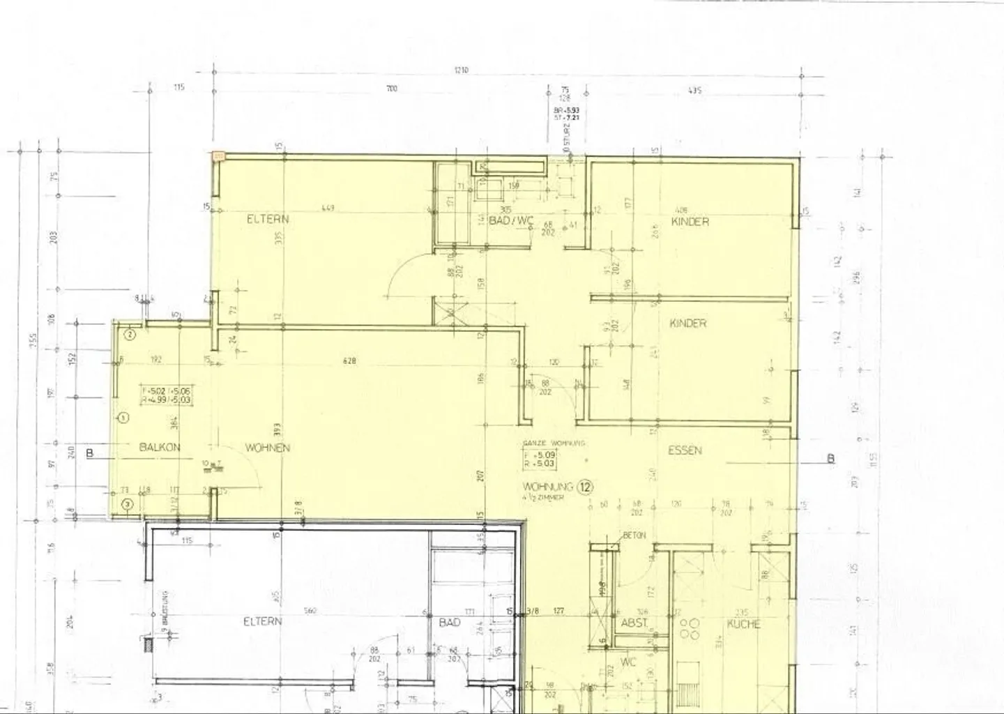 Appartamento spazioso di 4,5 stanze - Foto 12 di 12