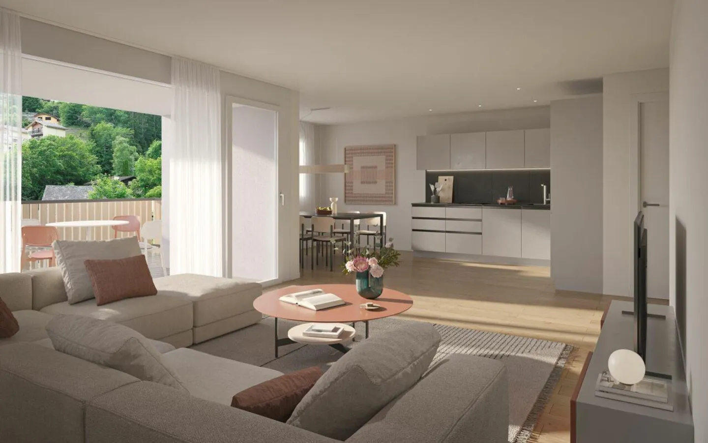Moderne 4.5 Zimmer Terrassenwohnung (Erstwohnsitz) - Foto 1 von 4
