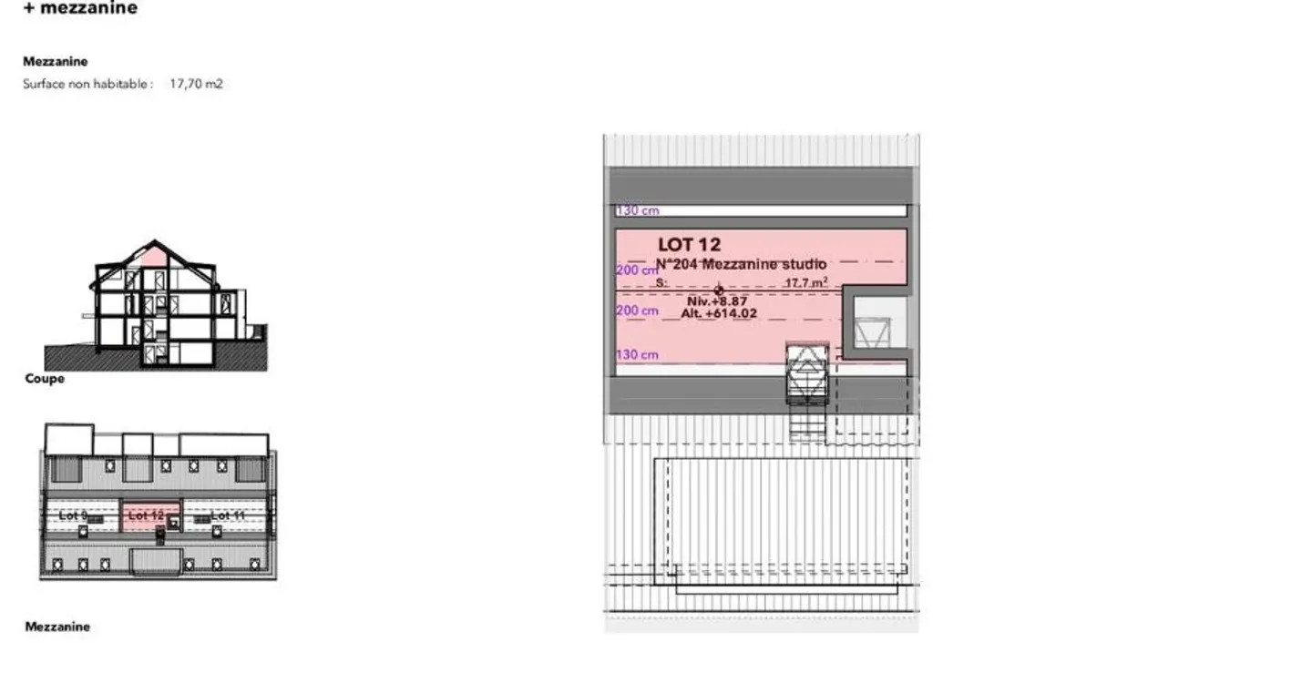 Los n12 - Neues Studio + Mezzanin im Herzen von Cheseaux-sur-Lausanne - Foto 7 von 13