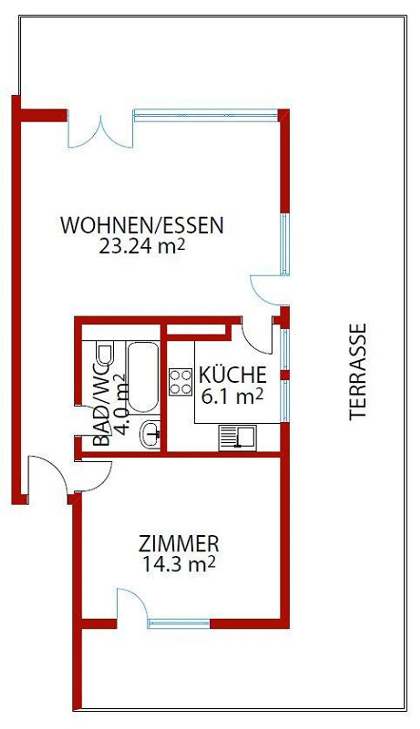 Charming Chalet with Terrace - Photo 7 of 7