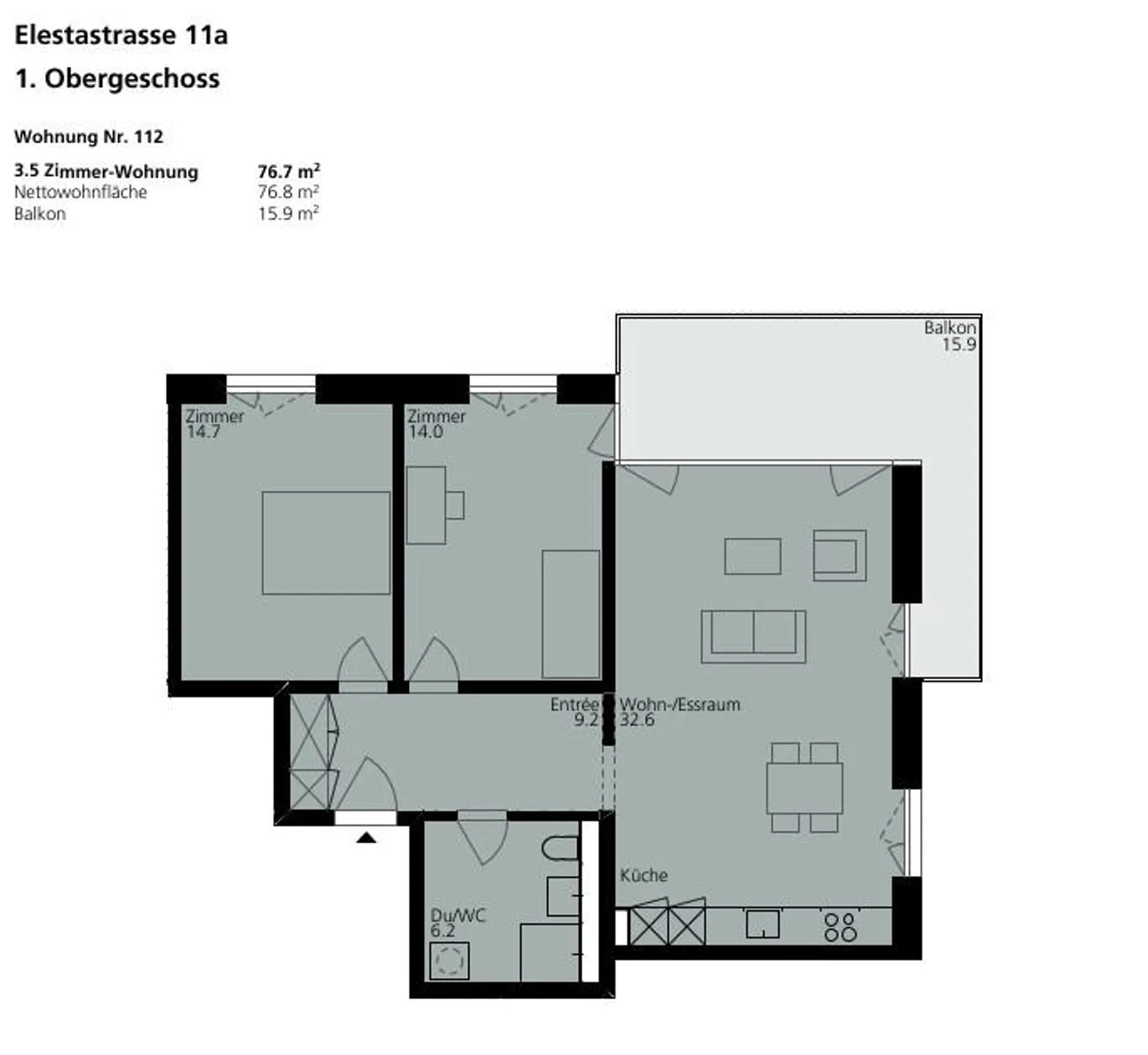 modern - spacious - central - Photo 7 of 8