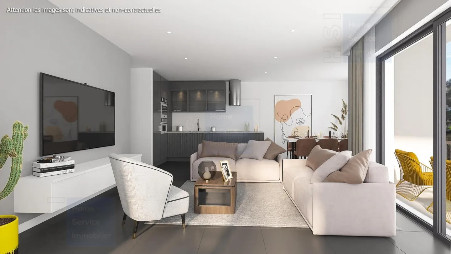 Appartement moderne avec jardin - Photo 5 sur 13