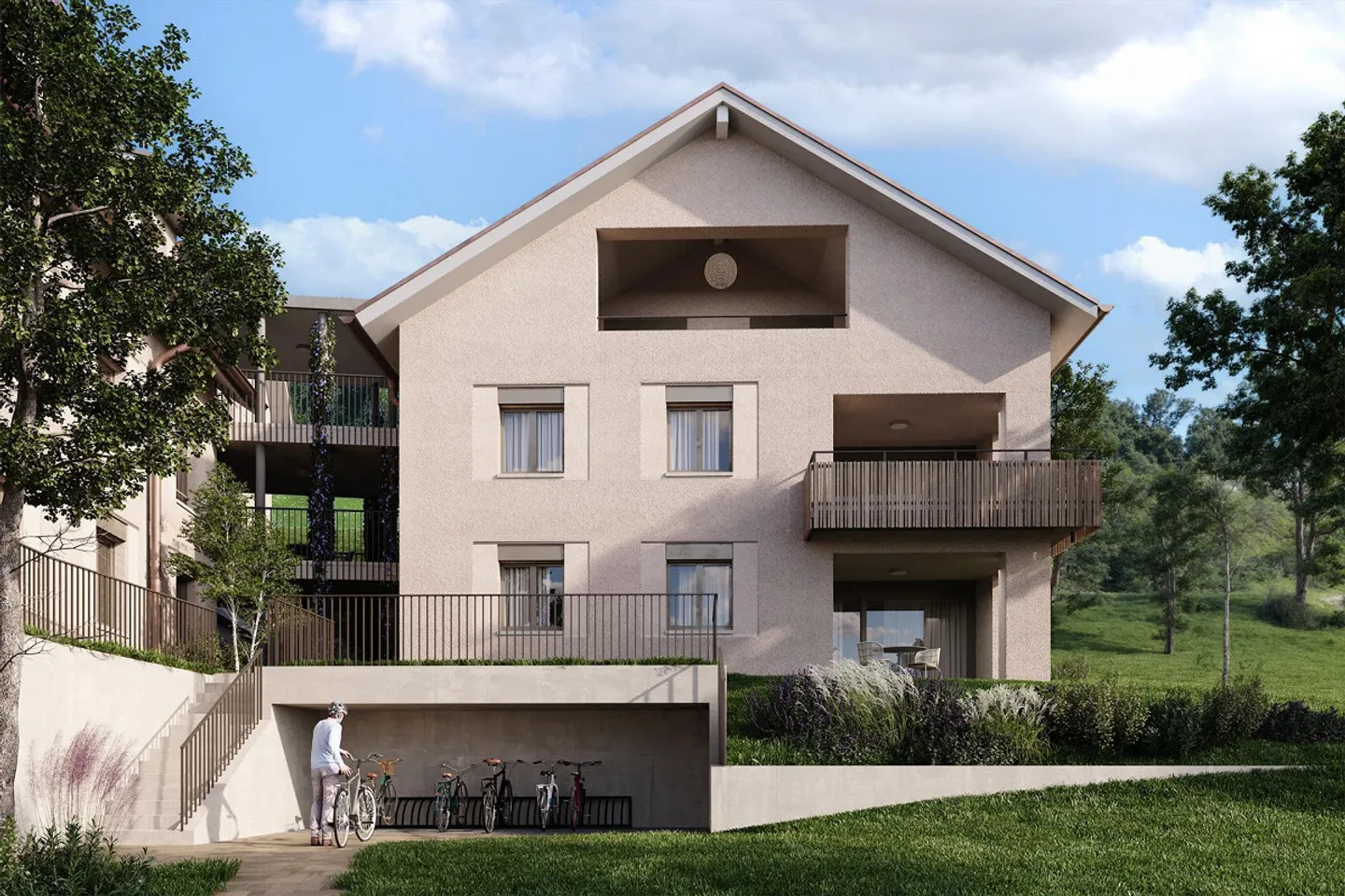 «TRIO VERDE» - une maison avec identité. - Photo 11 sur 14