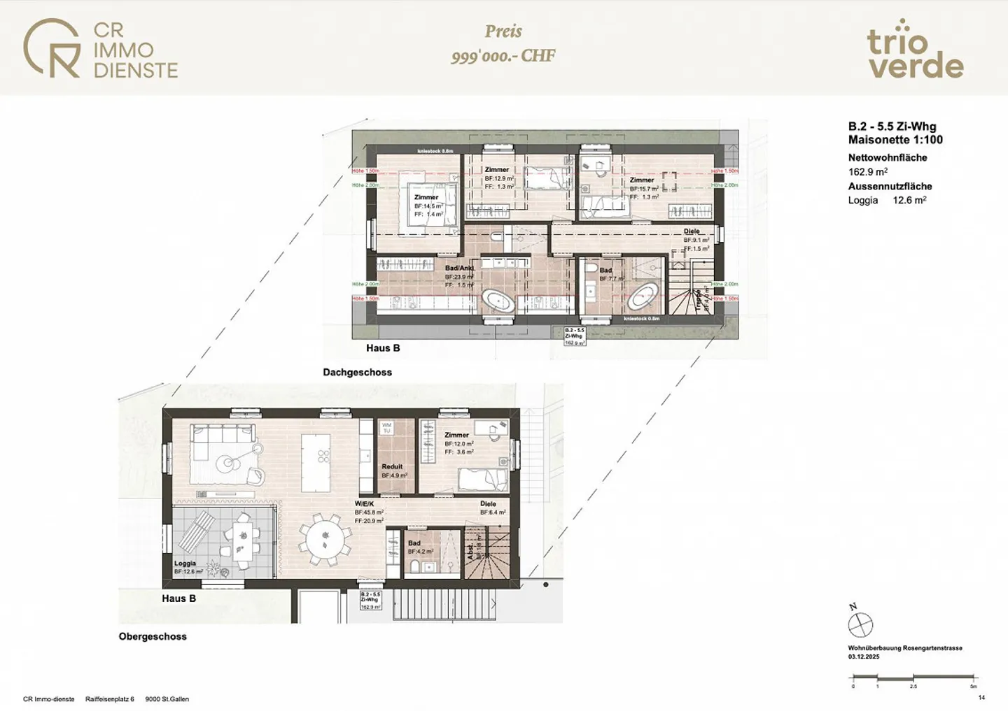 «TRIO VERDE» - une maison avec identité. - Photo 7 sur 14