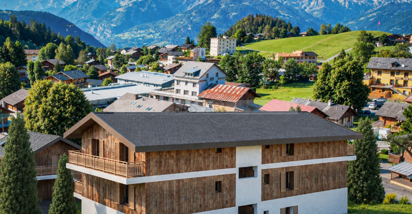Grundstück + Genehmigung für 7 Wohnungen - Foto 4 von 8