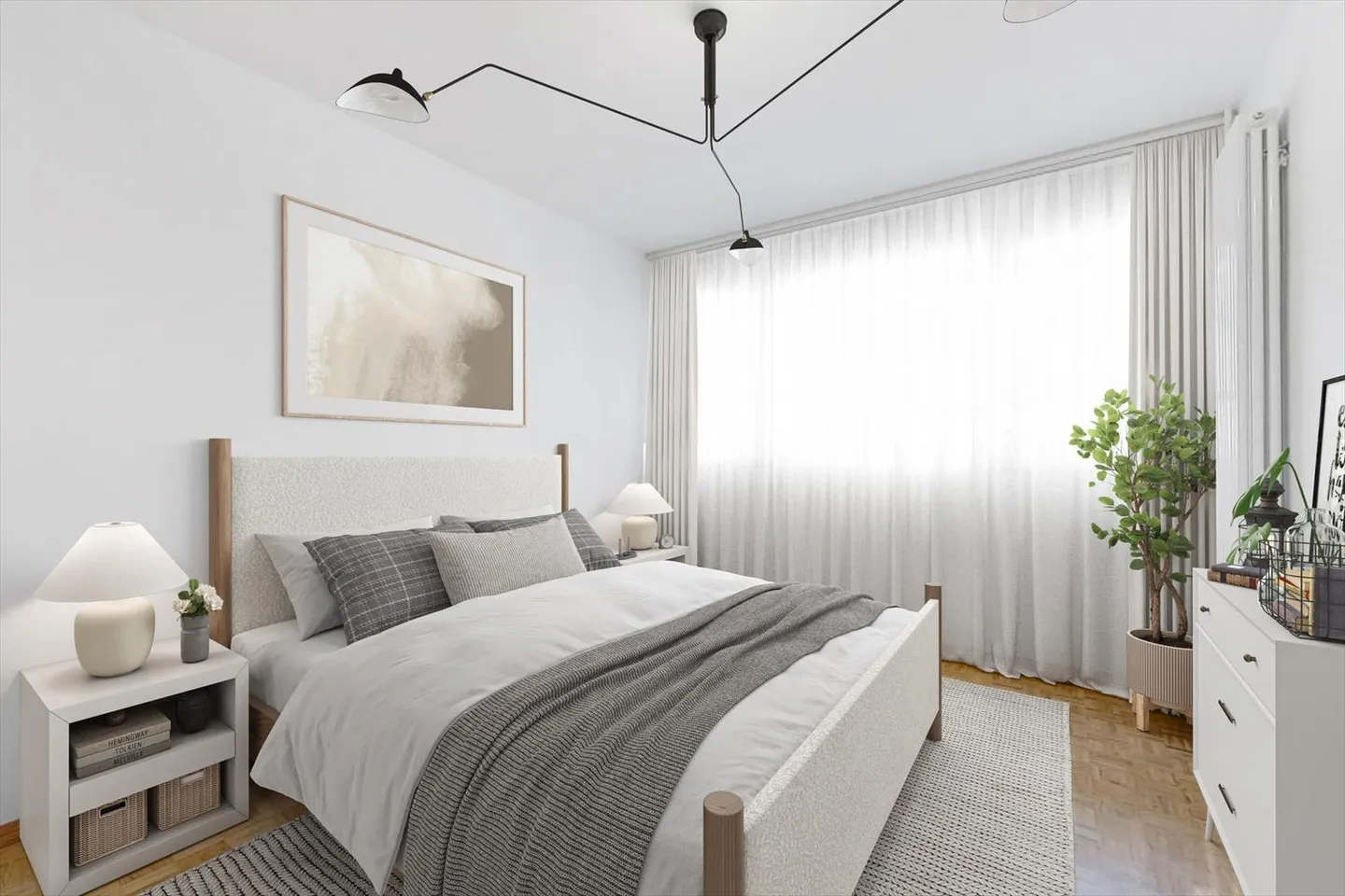 Eine wunderschöne, ungehinderte Aussicht auf die Stadt - Foto 3 von 7