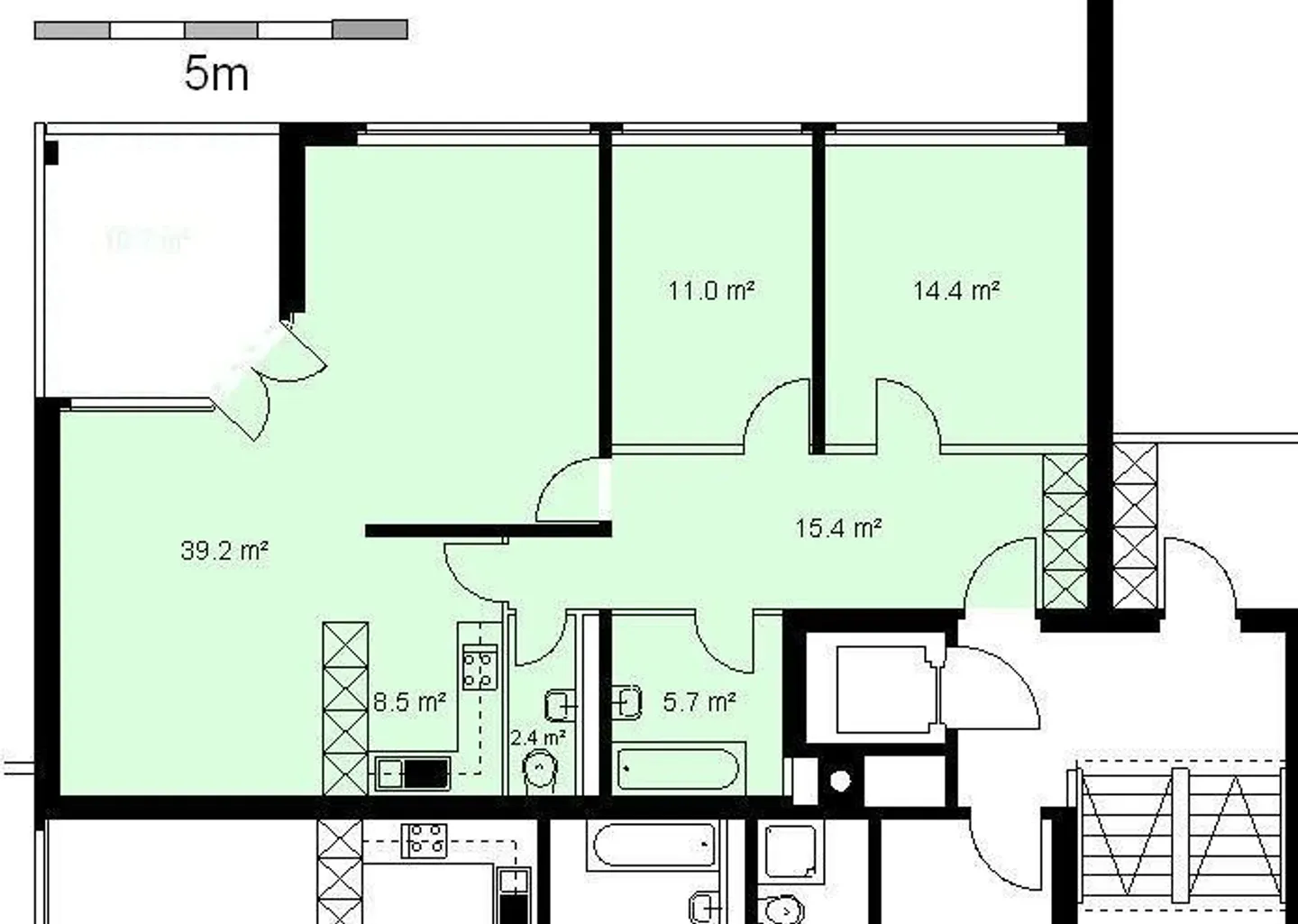 Helle 3.5-Zimmer Wohnung - Foto 11 von 11