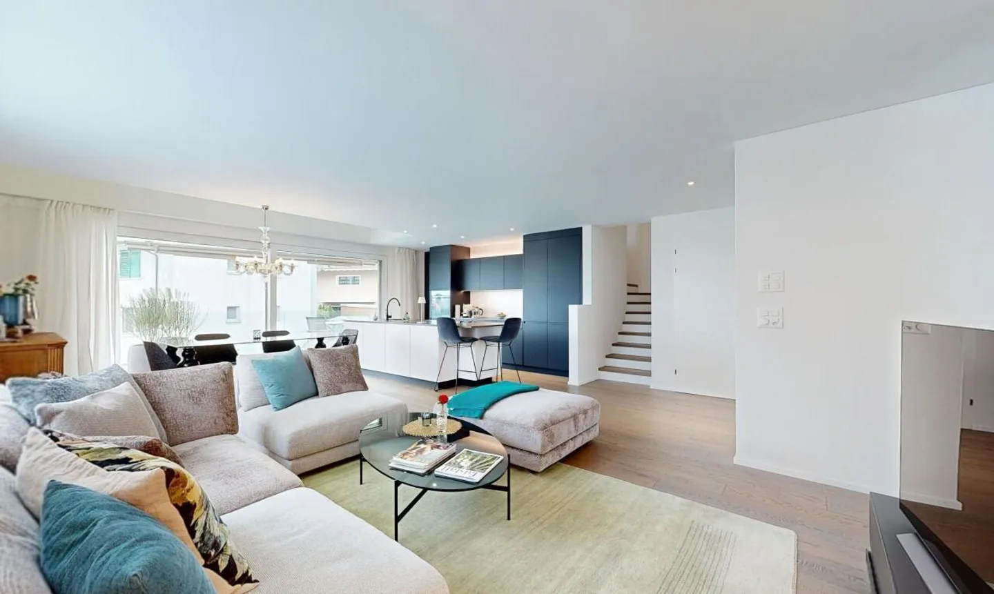 Maisonette moderna di 4½ stanze con balcone e ampio comfort abitativo - Foto 3 di 11