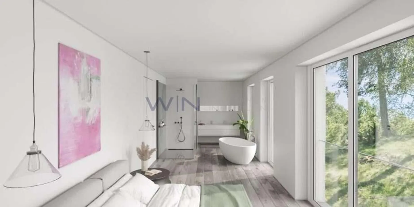 Nouvel appartement lumineux de 5 pièces avec vue dégagée - Photo 4 sur 5