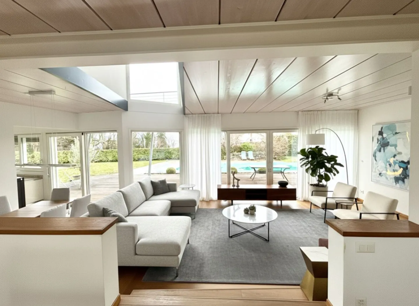 Magnifique villa familiale avec piscine, à deux pas du lac à Coppet - Photo 2 sur 13