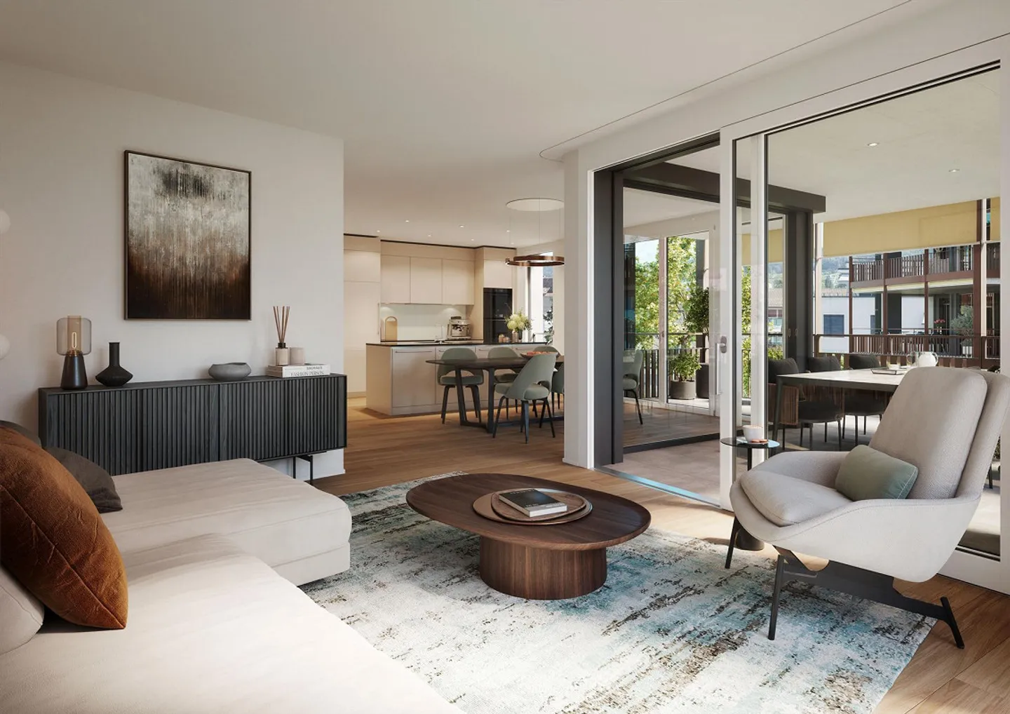 Quiet, central and with plenty of greenery at the front door - Albisgärtli, Af... - Photo 6 of 11